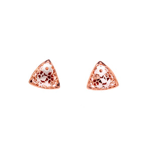 Triad Floral Studs