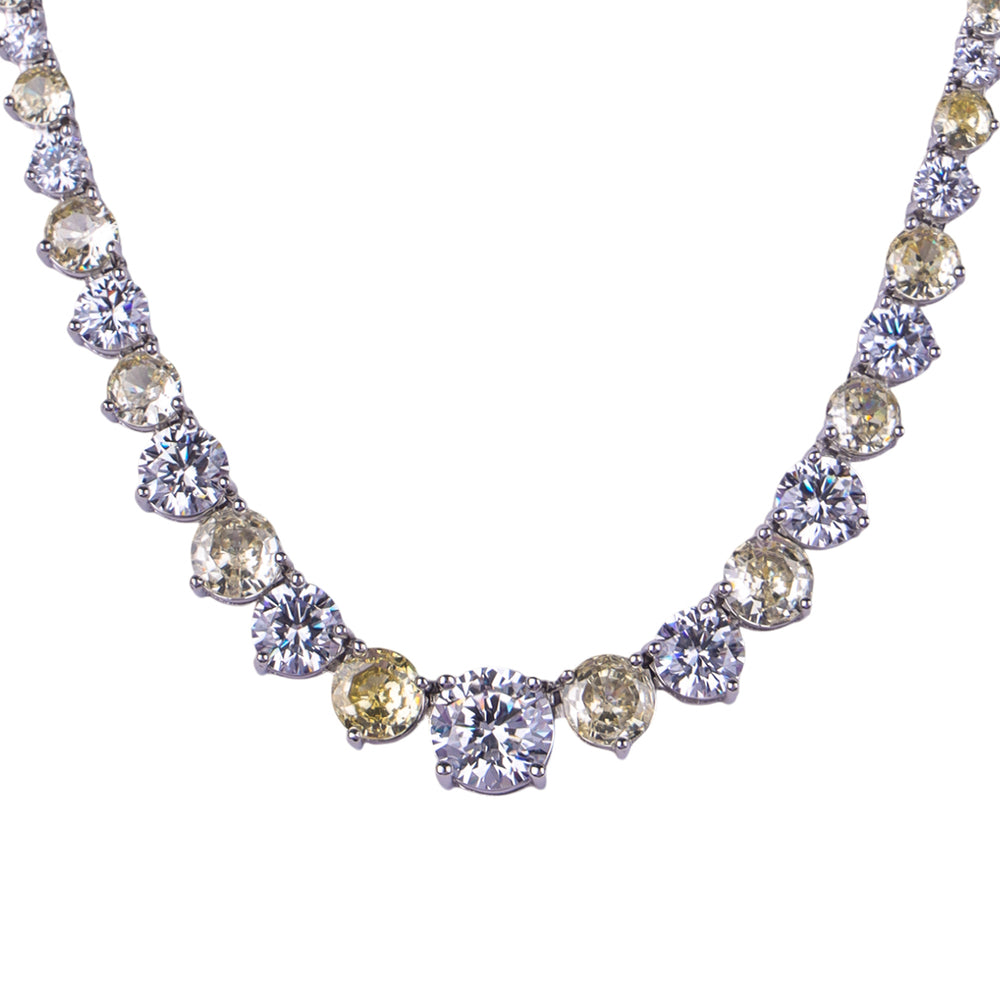 Radiance Royale 925 Silver Necklace Set