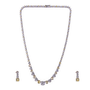 Radiance Royale 925 Silver Necklace Set