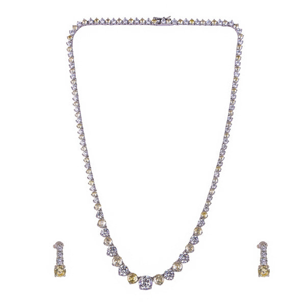 Radiance Royale 925 Silver Necklace Set
