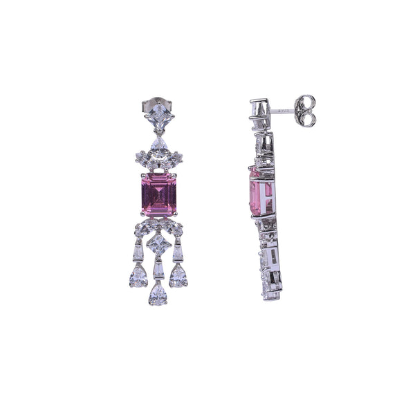 Blush Royale Silver Necklace Set