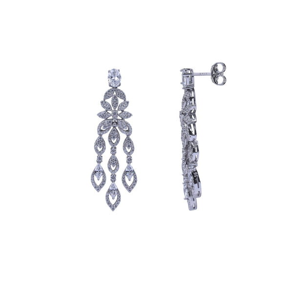 Celestia Grace Silver Necklace Set