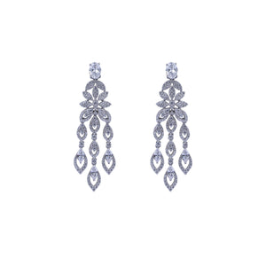 Celestia Grace Silver Necklace Set