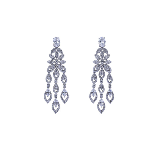 Celestia Grace Silver Necklace Set