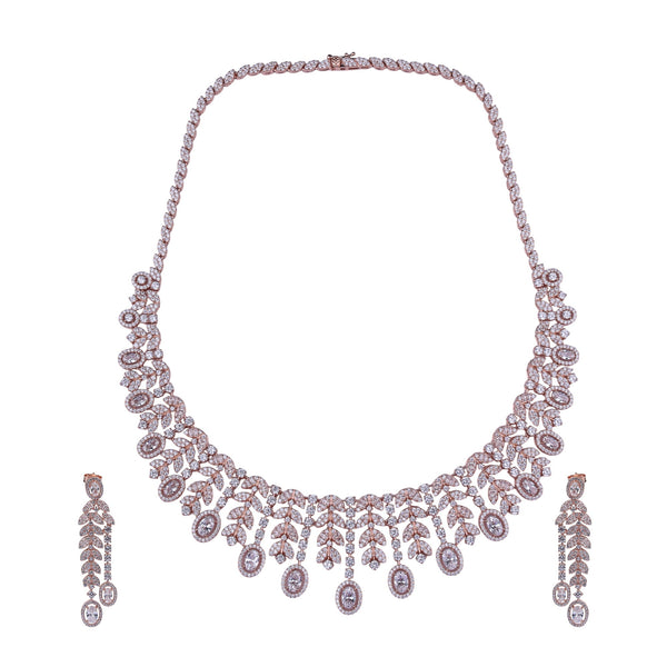 Rosaria Luxe Silver Necklace Set