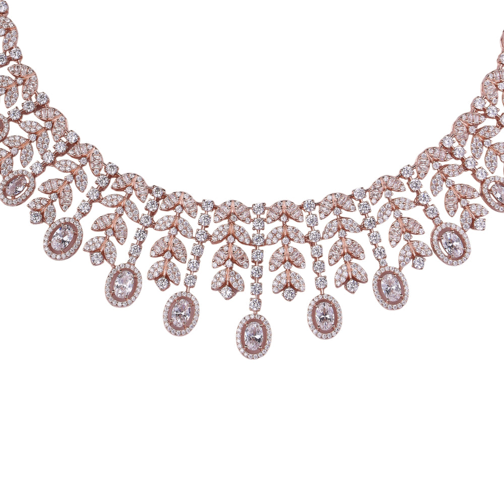 Rosaria Luxe Silver Necklace Set