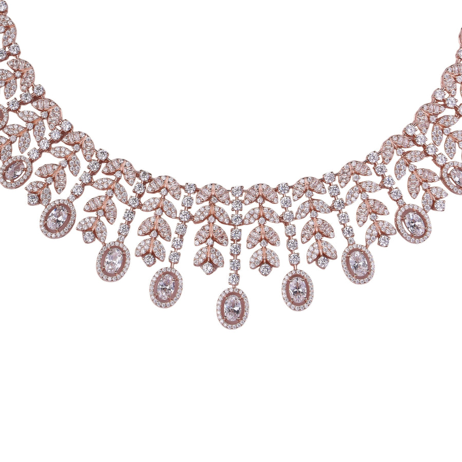 Rosaria Luxe Silver Necklace Set