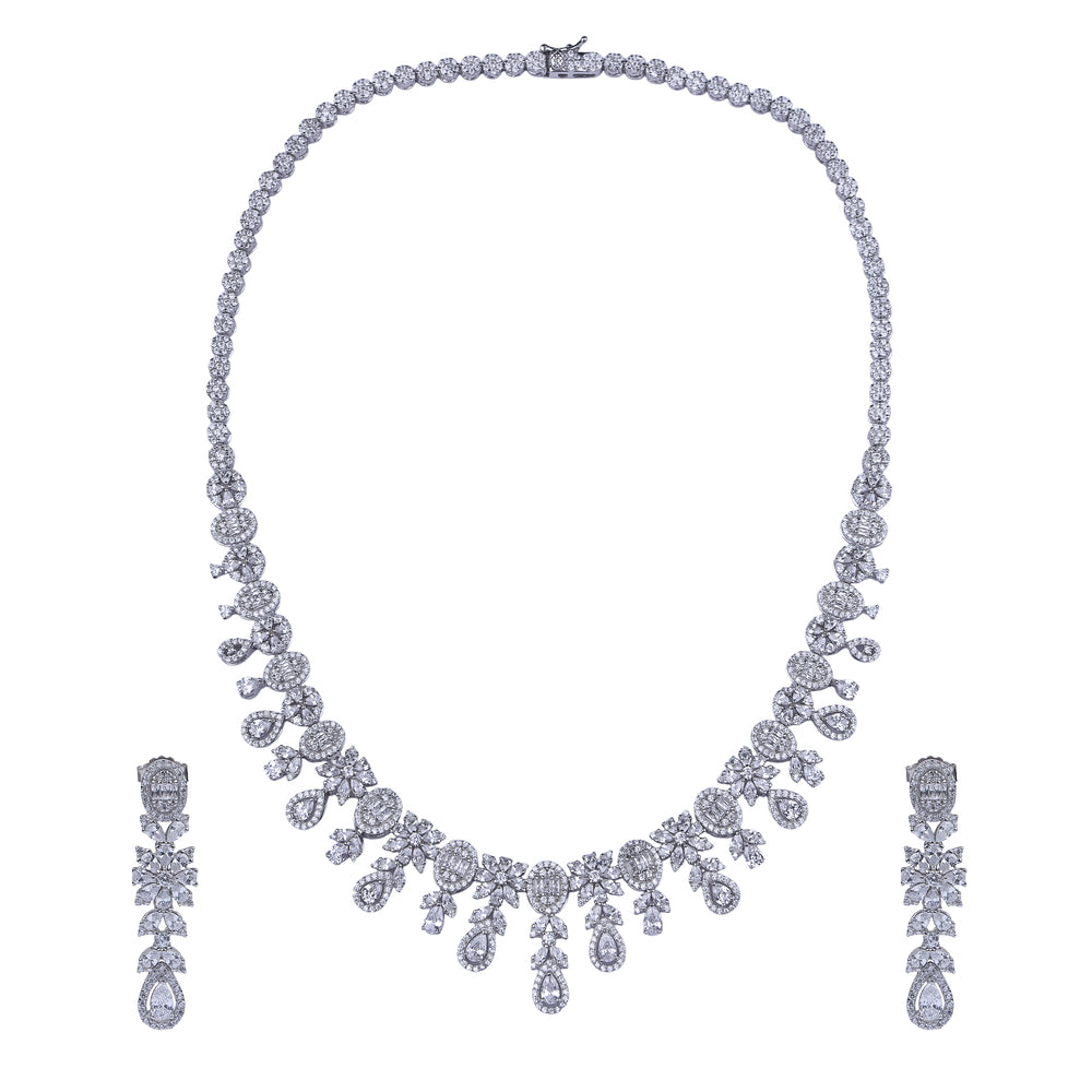 Eterna Grace 92.5 Silver Bridal Set
