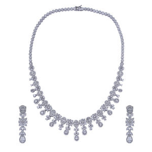 Eterna Grace 92.5 Silver Bridal Set