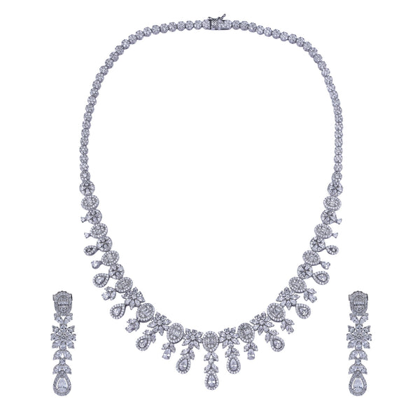 Eterna Grace 92.5 Silver Bridal Set