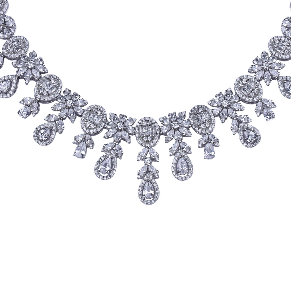 Eterna Grace 92.5 Silver Bridal Set