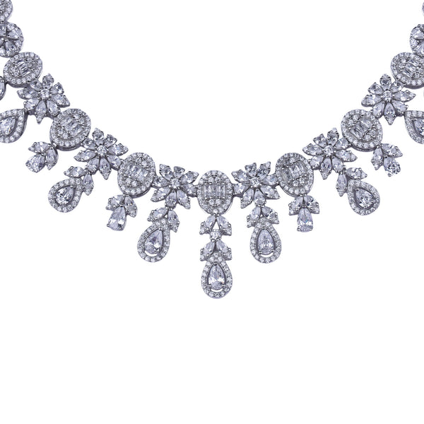 Eterna Grace 92.5 Silver Bridal Set