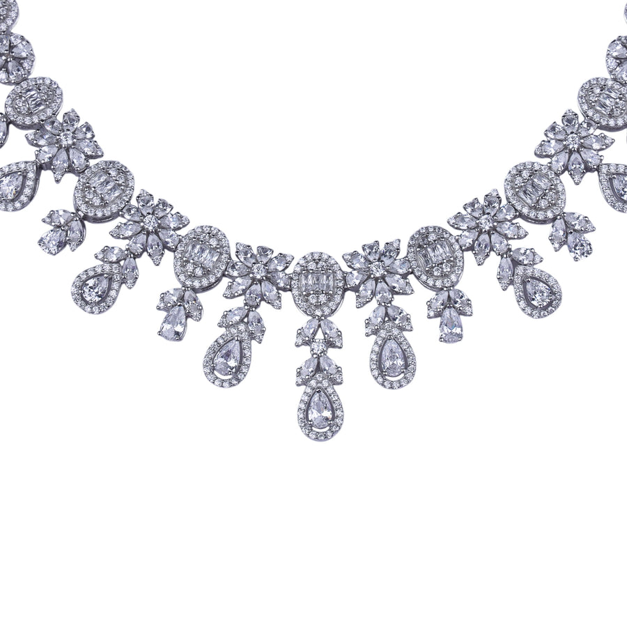 Eterna Grace 92.5 Silver Bridal Set