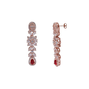 Scarlet Radiance Necklace Set