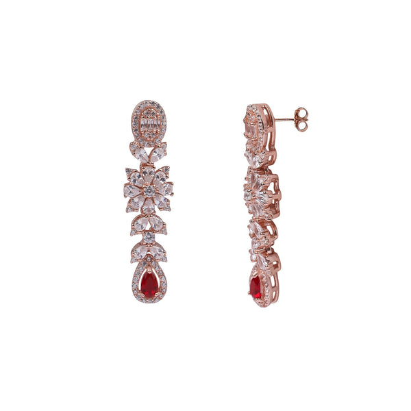Scarlet Radiance Necklace Set