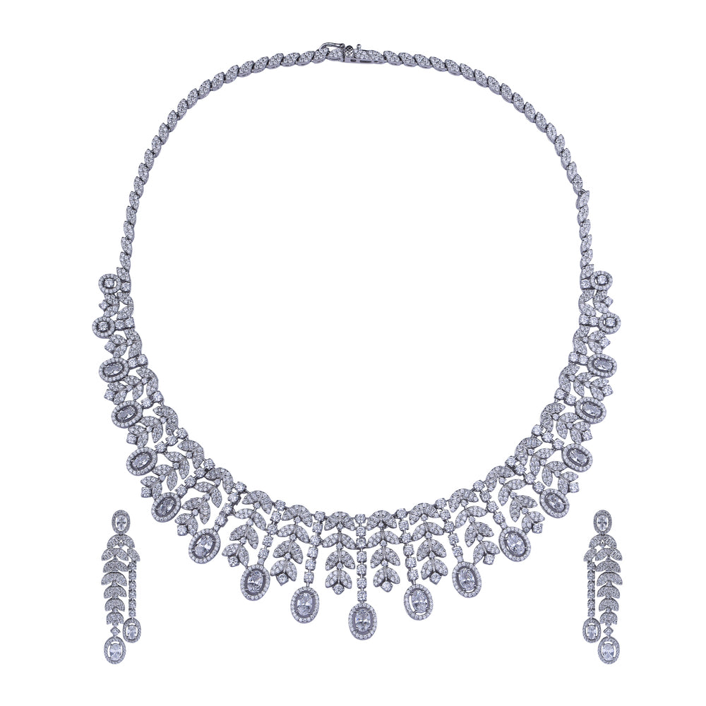 Lumineira 92.5 Silver Necklace Set