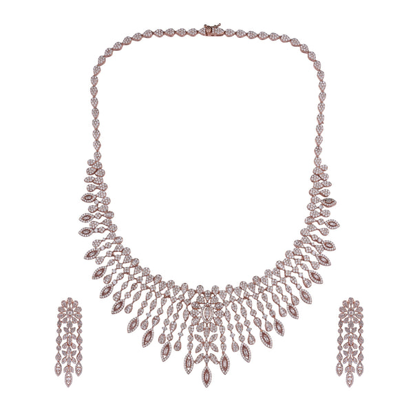 Aurelia Cascade Necklace Set