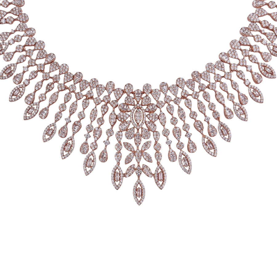 Aurelia Cascade Necklace Set