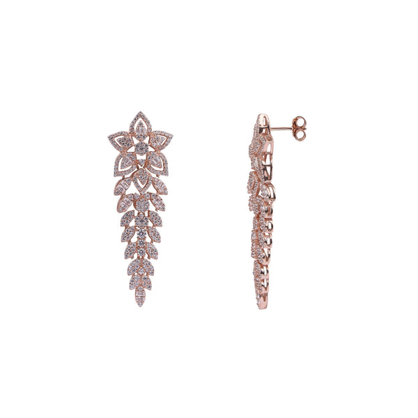 Flora Luxe Silver Necklace Set