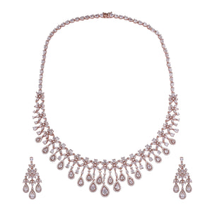 Eternal Raindrop Elegance Necklace Set