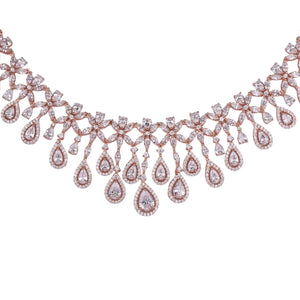 Eternal Raindrop Elegance Necklace Set