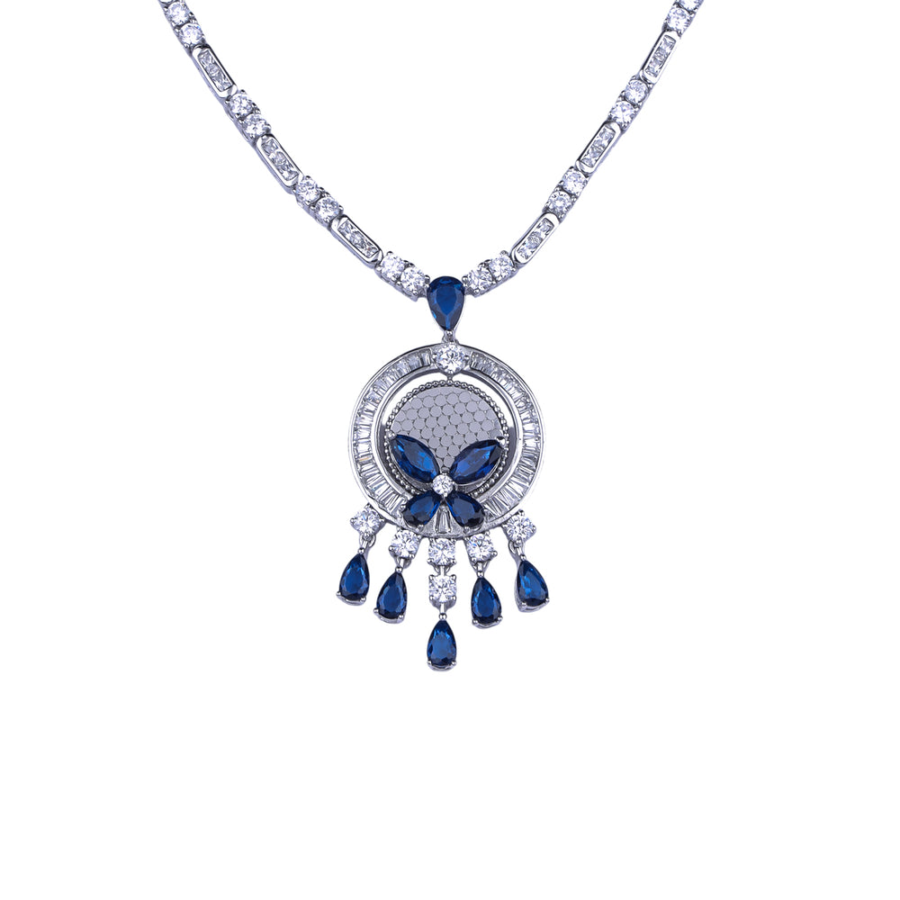 Blue Radiance Necklace Set
