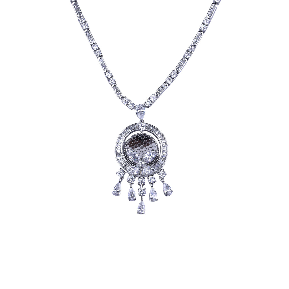 White Radiance Necklace Set
