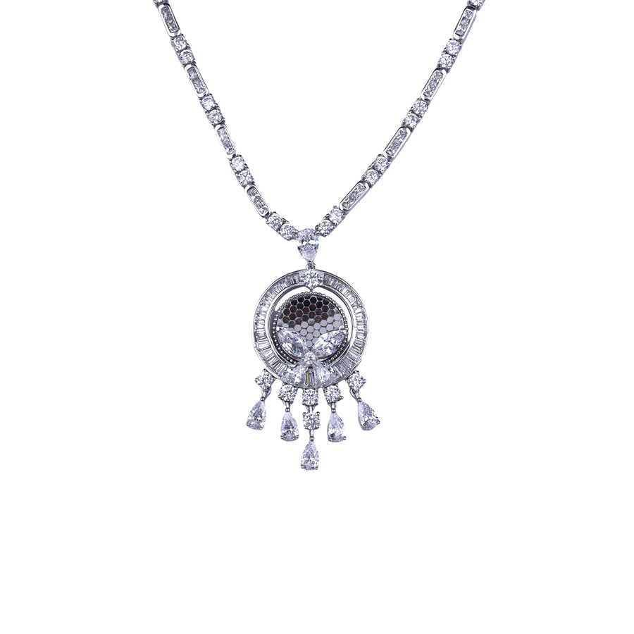 White Radiance Necklace Set