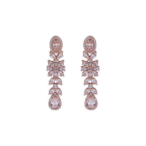 Aurora Drape Silver Necklace Set