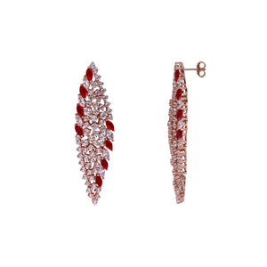 The Crimson Flame Necklace Set