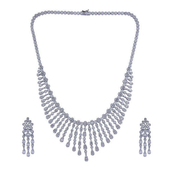 Celestial Rainfall Silver Set