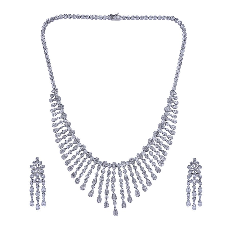Celestial Rainfall Silver Set