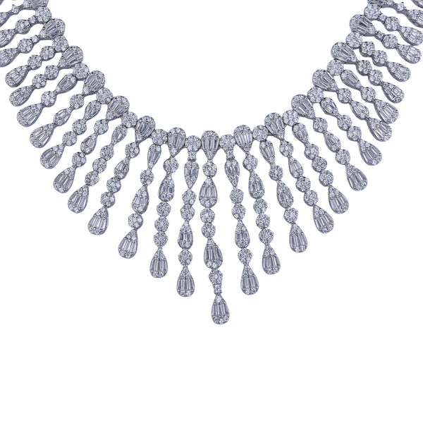 Celestial Rainfall Silver Set