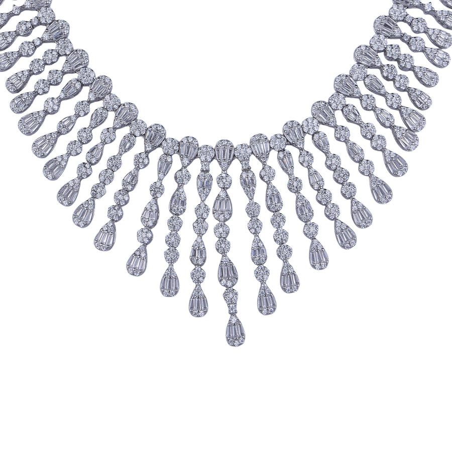 Celestial Rainfall Silver Set