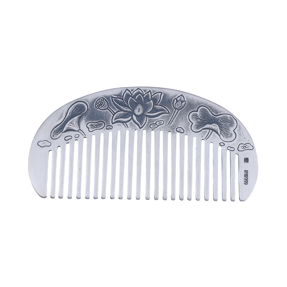 Eternal Lotus 999 Silver Comb