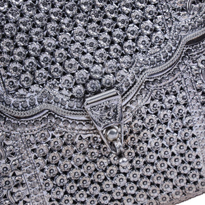 The Maharani Silver Handbag
