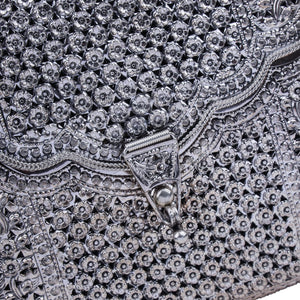 The Maharani Silver Handbag