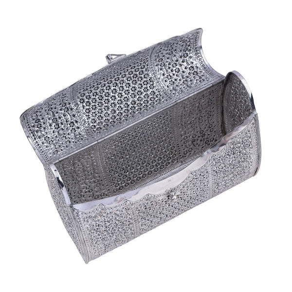 The Maharani Silver Handbag
