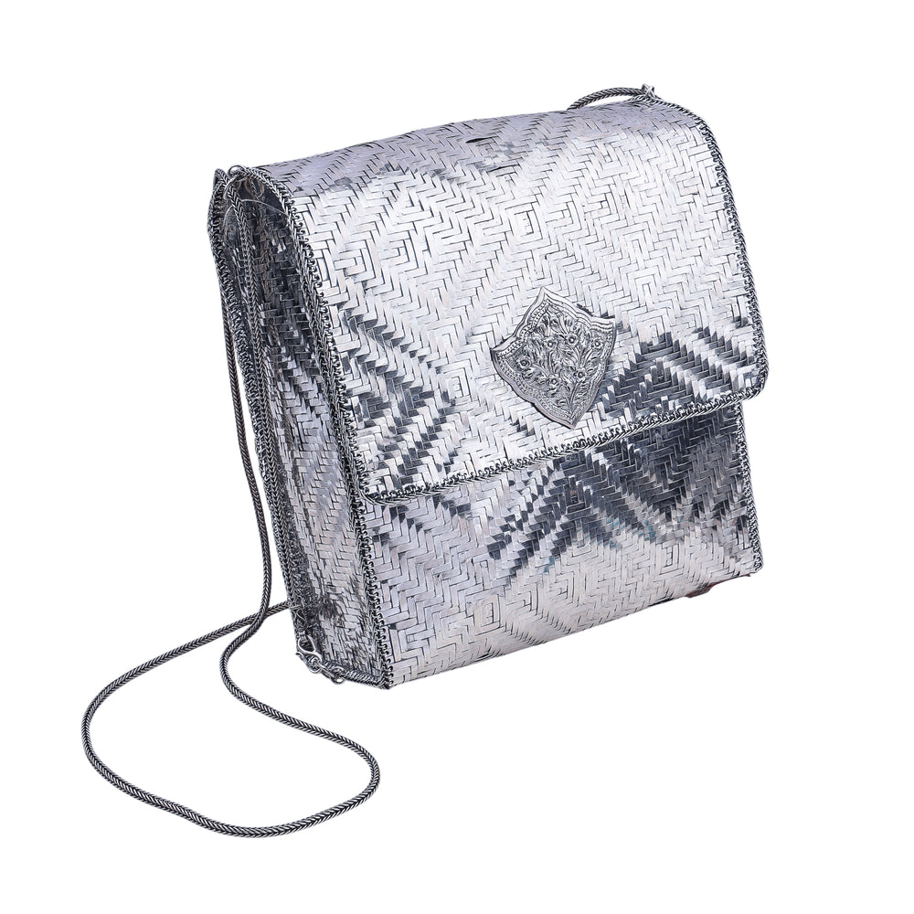 Woven Silver Sling