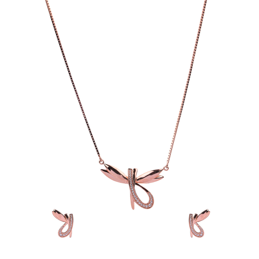Wings of Grace Pendant Set