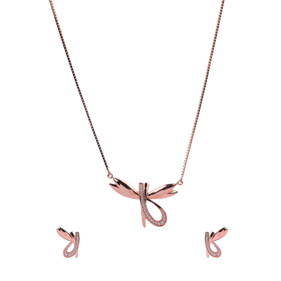 Wings of Grace Pendant Set