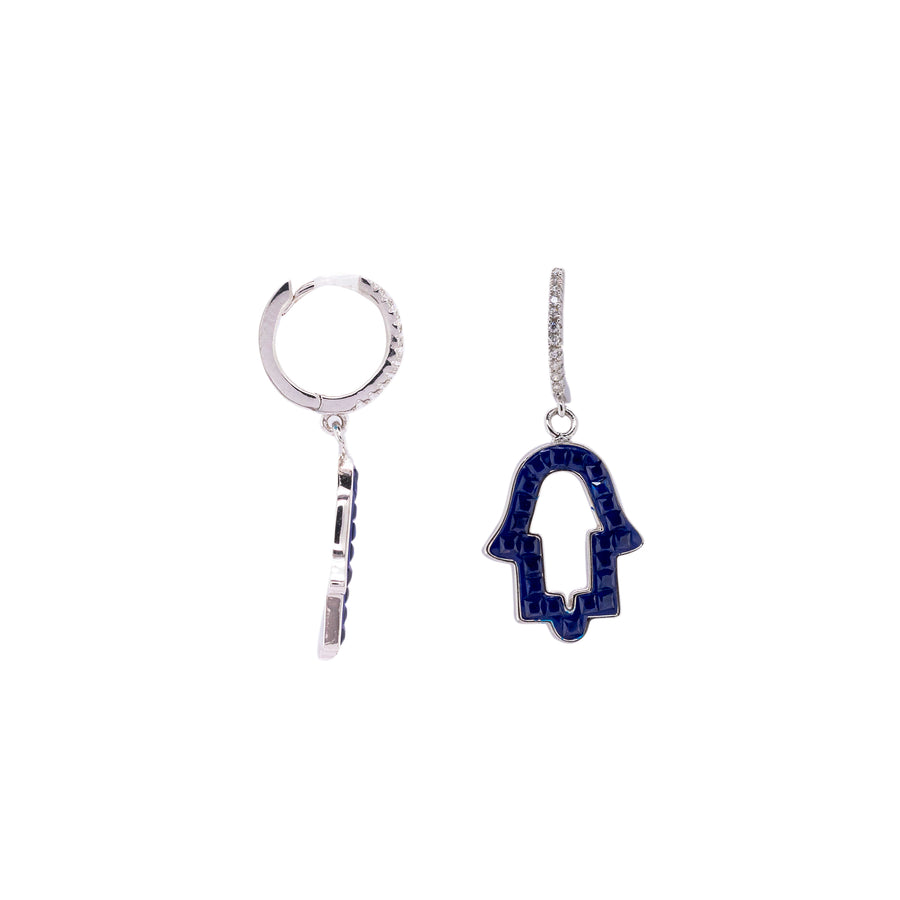 Hamsa Harmony Hoops