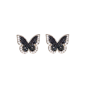 Midnight Flutter Earrings