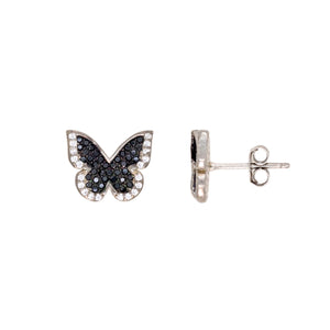 Midnight Flutter Earrings