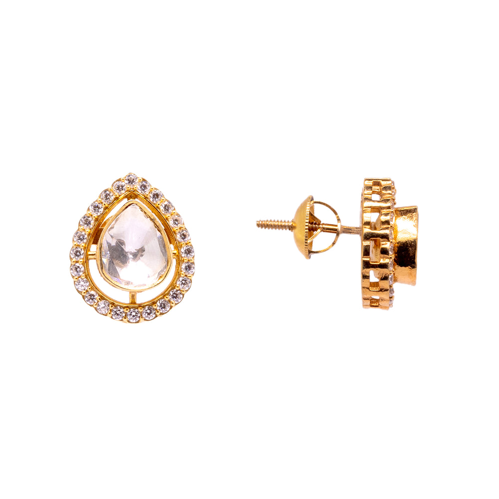 Pristine Pear Earrings