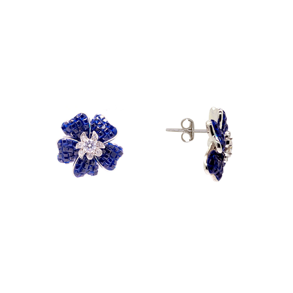 Midnight Bloom Studs