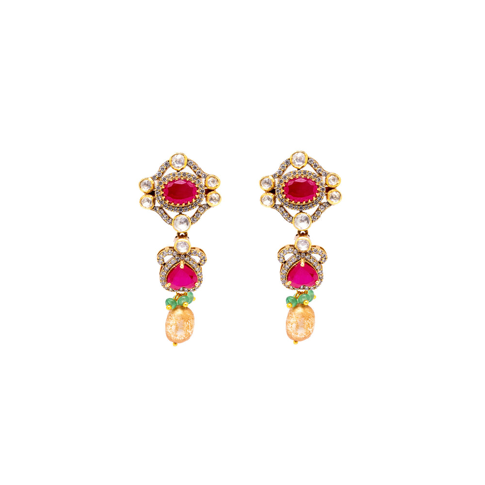 Rosette Victorian Earrings