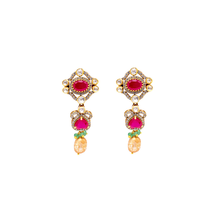 Rosette Victorian Earrings