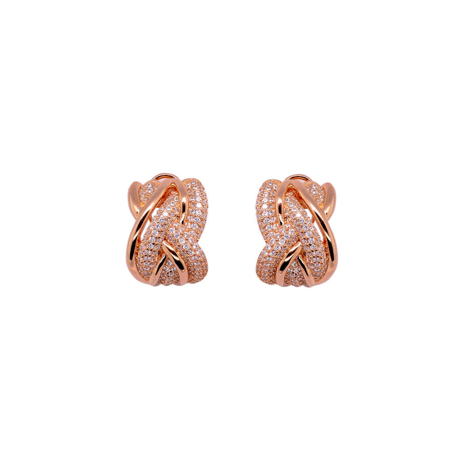 Celeste Weave Hoops
