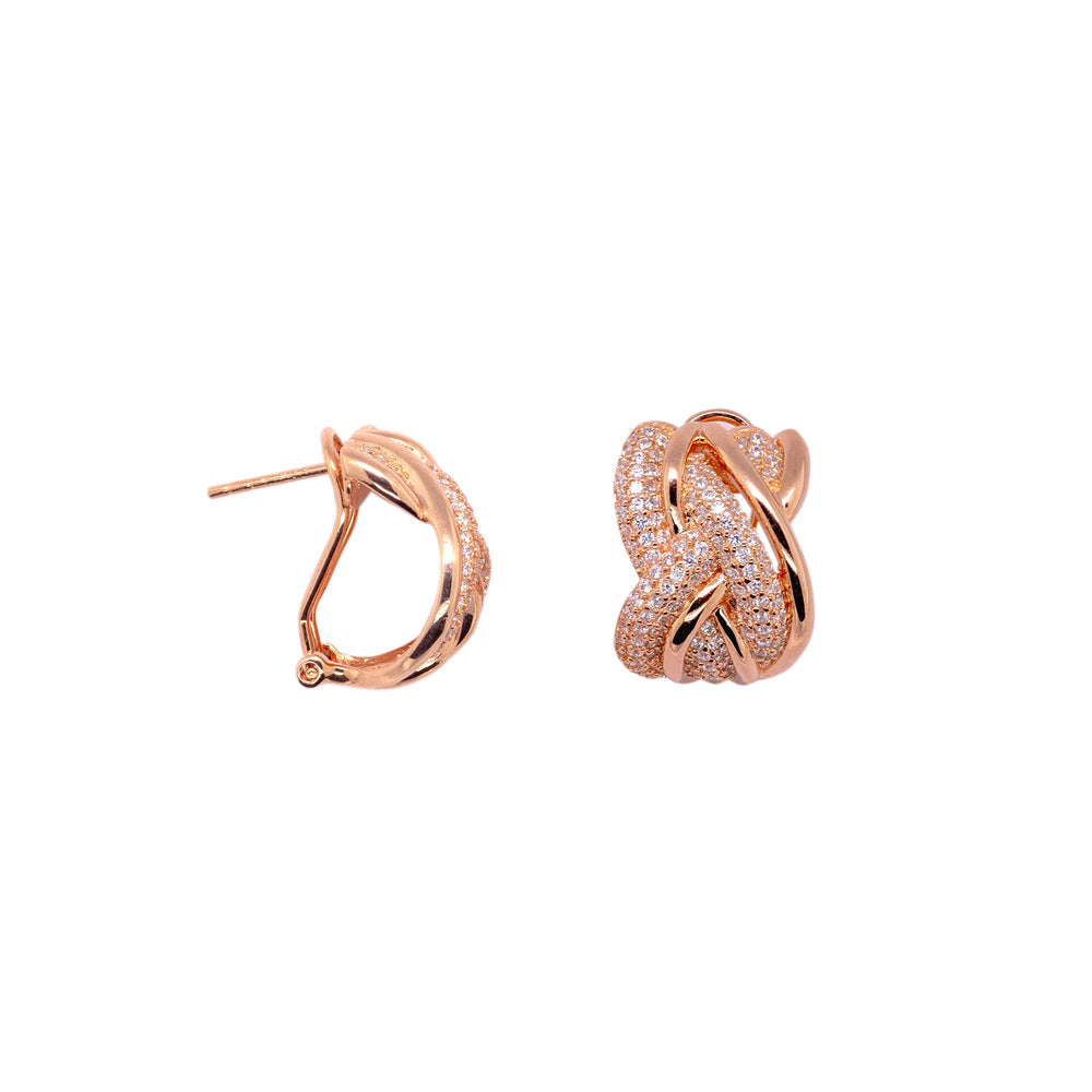 Celeste Weave Hoops